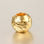 colgante dorado para pulsera o collar, material plata 925,diseño de pelota. - Foto 2