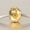 colgante dorado para pulsera o collar, material plata 925,diseño de pelota. - Foto 4