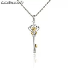 Colgante key charm en plata 925 de Lovans jewelry