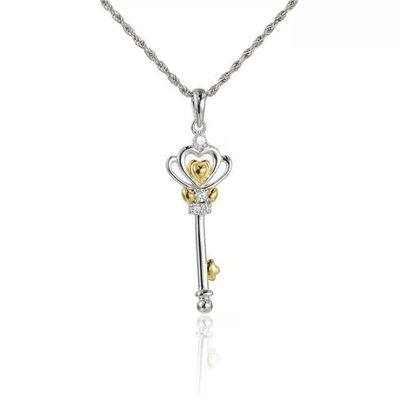 Colgante key charm en plata 925 de Lovans jewelry