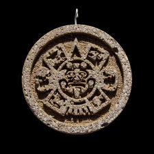 Colgante piedra del sol (calendario azteca)