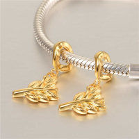 colgante plata dorado para pulsera o collar, serie de siglo antiguo . - Foto 4