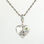 colgante plata para collar /pulsera,diseño de corazón con dibujo Torre Eiffel - Foto 2
