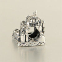 colgante plata para collor/pulsera ,diseño de castillo con estilo clásico - Foto 3