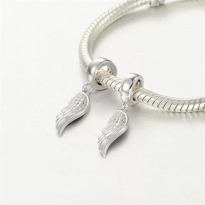 Colgantes ala de ángel en plata 925 sin cadena - Foto 5