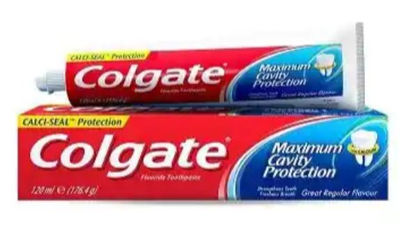 Colgate Max Fresh mit aufhellender Zahnpasta mit Mini-Atemstreifen, kühle Minz - Foto 5
