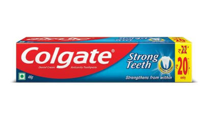 Colgate Max Fresh mit aufhellender Zahnpasta mit Mini-Atemstreifen, kühle Minz-Z - Foto 2