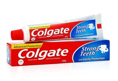 Colgate Max Fresh with Whitening Toothpaste with Mini Breath Strips, Cool Mint - Foto 5