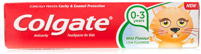 Colgate toothpaste smiles 0-6 19ml
