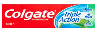Colgate toothpaste triple action 100 ml