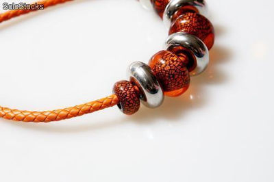 Collar de cordón de cuero de alta calidad - Foto 4