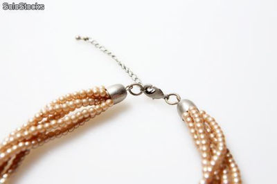 Collar de perla de cristal coreana - Foto 3
