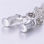 collar gargantilla en plata 925 con diamante de imitación cristales - Foto 2