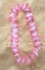 Collar hawaiana luminoso rosa