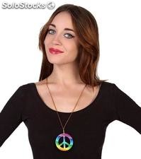 Collar hippie multicolor 31X8 cm