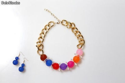 Collar multicolor de moda - Foto 2