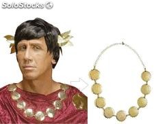 Collar romano con medallones