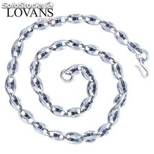 Collares grande pesado en plata de Lovans jewelry