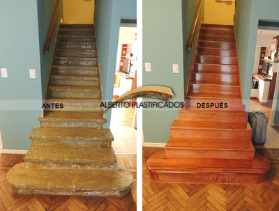 colocación de pisos de madera y revestimiento de escaleras - Foto 2