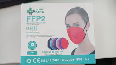 Colores de máscara FFP2