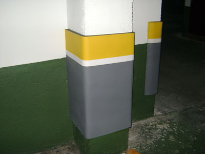 Column Protector tricolore bobine Kit 1.500x750x25. 6 de différentes couleurs - Photo 2