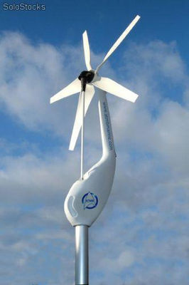 Combiné hydro-générateur / éolienne DuoGen 2 - 24V - Mât 1,60m