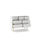 Cómoda 7 cajones Campos acabado blanco/blanco cera, 83cm(alto) 120cm(ancho) - Foto 3