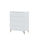 Comoda con 4 Cajones para Dormitorio Liss en Color Blanco Artik, 77,5 cm (Ancho) - 1