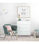 Comoda con 4 Cajones para Dormitorio Liss en Color Blanco Artik, 77,5 cm (Ancho) - Foto 2