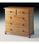 Cómoda de 5 cajones Altea en acabado madera maciza de pino color miel 75 - Foto 3