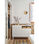Cómoda para dormitorio modelo Corvo 1 hueco 7 cajones acabado crema, 40cm(ancho) - Foto 2