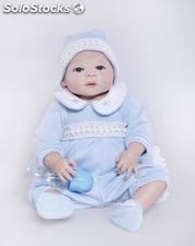Complète silicone simulation baby doll 58cm