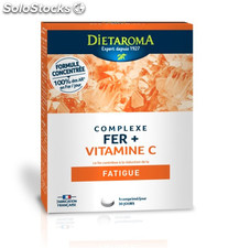 Complexe Fer + Vitamine C Dietaroma 30 comprimés