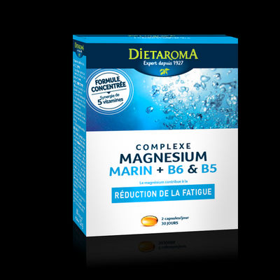 Complexe Magnésium Marin + B6 &amp; B5 Dietaroma 60 Capsules