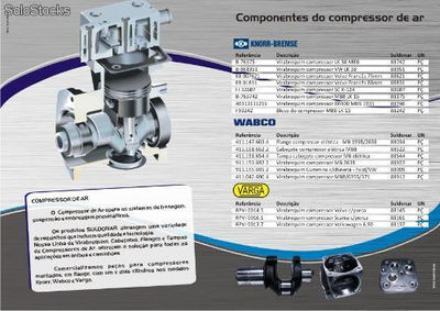 Componentes para Compressor de Ar