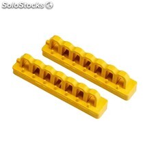 Composants de blocage de disjoncteur — Rails de montage jaunes 101 mm