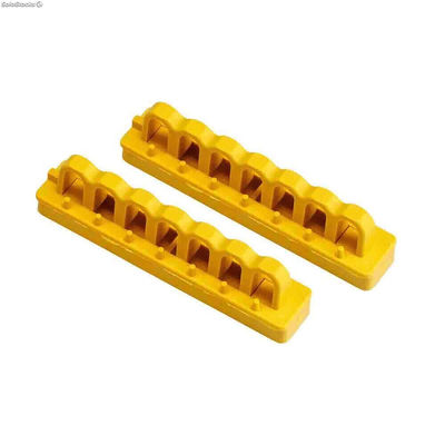 Composants de blocage de disjoncteur — Rails de montage jaunes 101 mm
