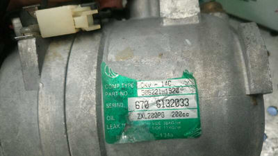 Compresor aire acondicionado / 5062211520 / 596817 para ssangyong musso 2.3 Turb - Foto 3