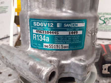 Compresor aire acondicionado / 9655191580 / 820621 para peugeot 206 berlina xt