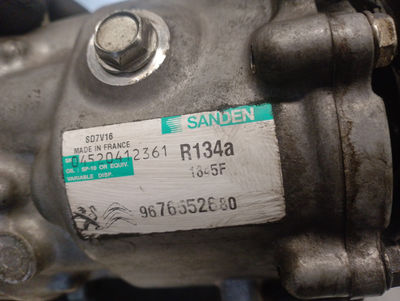Compresor aire acondicionado / 9676552680 / sanden / 1845F / 4656750 para citroe - Foto 5