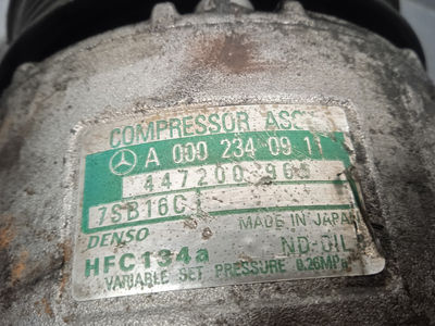 Compresor aire acondicionado / A0002340911 / denso / 4472009693 / 4313901 para m - Foto 5