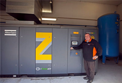 Compresor aire sin aceite centrífugo ZH355-900 y ZH+630-1600 Atlas Copco