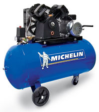 Compresor correas 150LT. 3HP 10B michelin ca-VCX150/3M