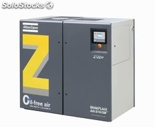 Compresor de aire sin aceite de tornillo y rotativo ZR15-22 y ZT30-45(VSD)