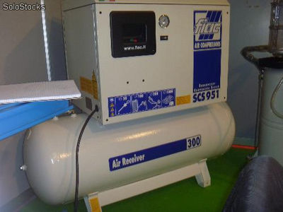 Compresor de piston insonorizado 300l con secador - Foto 2