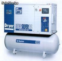 Compresor de tornillo 500l 7,5cv con secador