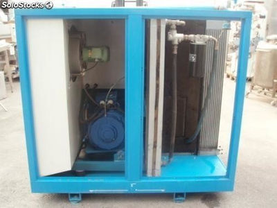 Compresor de tornillo y secador de aire mannesmann demag 55 cv. - Foto 2