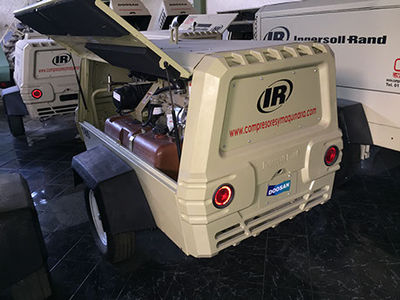 Compresor Ingersoll Rand 185 pcm mod. 2010 motor j..d.