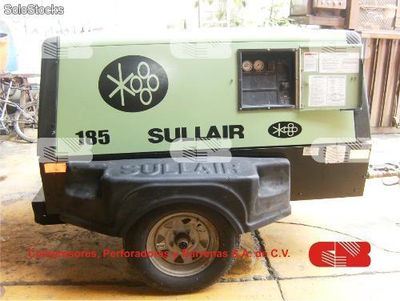 Compresor Sullair 185 pcm 185jd año 2010