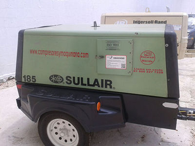 Compresor Sullair 185 pcm mod. 2012